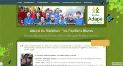 Desktop Screenshot of adapei56.com